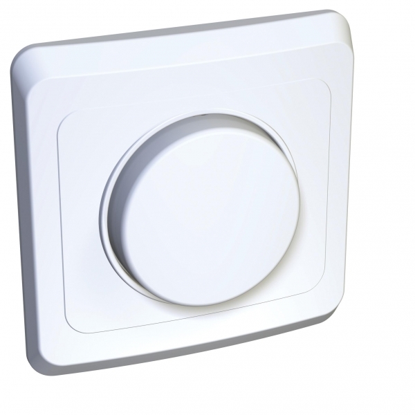 Schneider Electric DC-001B ЭТЮД C/У СВЕТОРЕГУЛЯТОР (диммер) поворотный 300 Вт, 230 В, БЕЛЫЙ, Россия