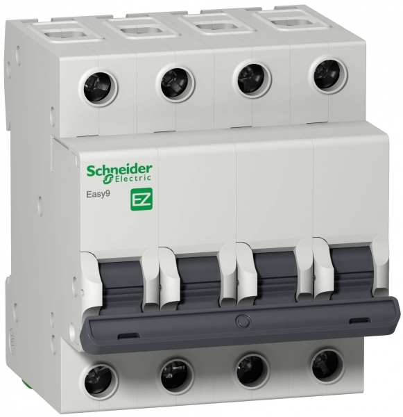 Schneider Electric EZ9F34406 АВТ. ВЫКЛ. EASY 9 4П 6А С 4,5кА 400В =S=