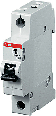 ABB Автомат.выкл-ль 1-полюсный S201P K1 (2CDS281001R0217)
