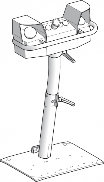 Schneider Electric XY2SB724 ДВУРУЧНЫЙ ПУЛЬТ УПРАВЛЕНИЯ С ОПОРОЙ XY2SB724