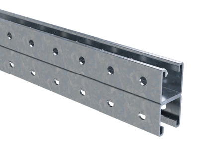 DKC BPD4106 Двойной С-образный профиль 41х41, L600, толщ.2,5 мм