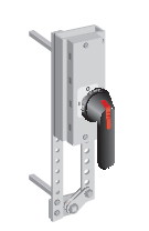 ABB 1SCA022078R0030 Реверсивная сблокировка OETLZW11 для рубильников типа OT315..400 с маркировкой (I-O-II)