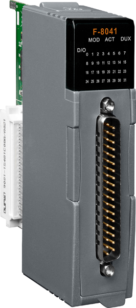 ICP DAS Модуль F-8041 CR 32-channel Isolated Digital Output Module (Gray Cover) (RoHS)