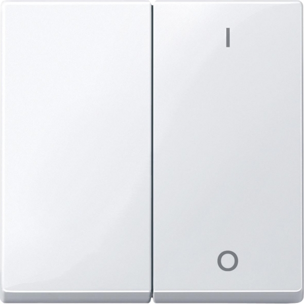 Schneider Electric MTN312725 MERTEN КЛАВИША двойная с пиктограммами "Вкл."и"Откл.", АКТИВНЫЙ БЕЛЫЙ, SM