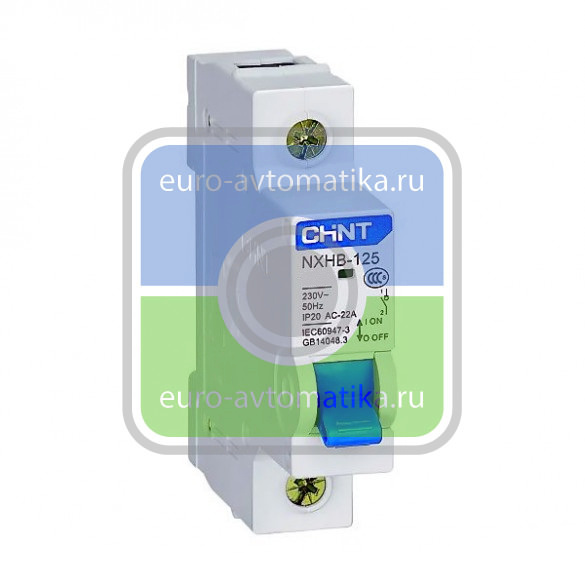 CHINT 193172 Выключатель нагрузки NXHB-125 1P 125A(R)