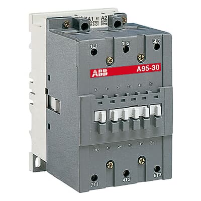 ABB 1SFL431022R8500 Контактор UA95-30-00 (для коммутации конденсаторов мощностью до 60кВар) катушка управления 380-400В AC