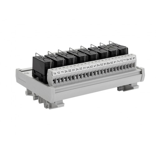 KLEMSAN 158231 Релейный модуль двойной RMG-8 (24V AC/DC 10 A.)