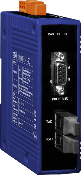 ICP DAS Преобразователь PROFI-2541-SC CR PROFIBUS DP to Fiber Optic Converter - SC-Type (RoHS)