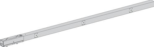 Schneider Electric KBB25ED42300W СЕКЦИЯ ПРЯМАЯ 25А, 3М (БЕЗ ОТВОДОВ)