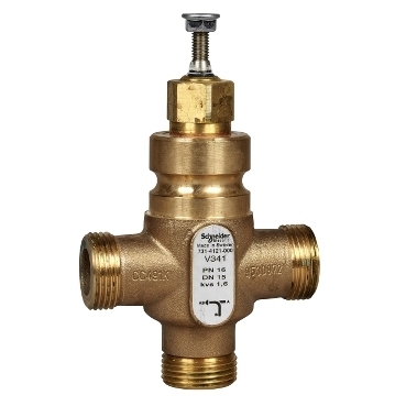 Schneider Electric 7314145000 Клапан 3-ходовой резьбовой PN16 V341 DN40 Kvs 25 нар.резьба G2¼B
