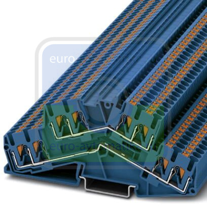 Phoenix contact 3210610 PTTBS 2,5-QUATTRO BU Двухъярусные клеммы