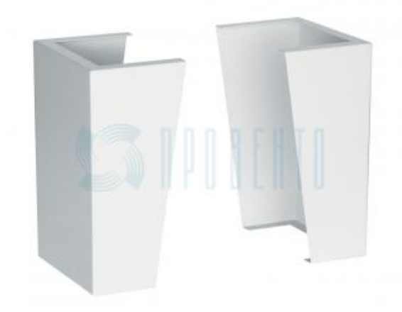 ПРОВЕНТО ZH 45.30 S Цоколь увеличенный из нержавеющей стали