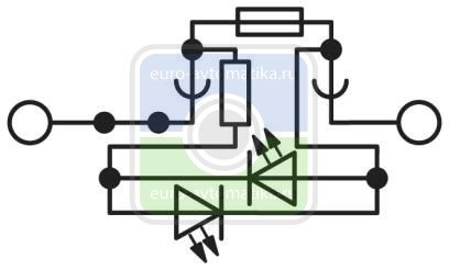 Phoenix contact 3038778 ST 4-HESILA 250 (6,3X32) Клеммы для установки предохранителей