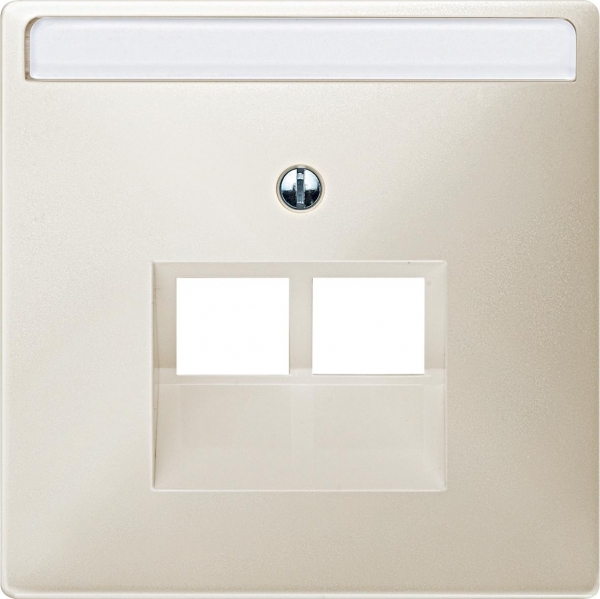 Schneider Electric MTN292644 MERTEN ЦЕНТР.ПЛАТА для механизма розетки UAE, 2 поста, БЕЖЕВЫЙ, SD