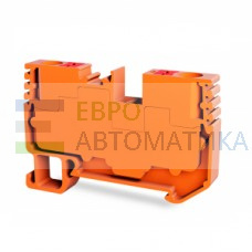 TBLOC 8000298013 - Клеммник на DIN-рейку (Push-in) 4 мм.кв. (оранжевый); PFT 4