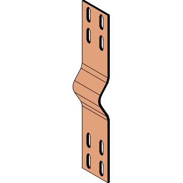 Schneider Electric KTB0000YC4 ГИБКАЯ ШИНА С ИЗГИБОМ L400 8 ОТВ