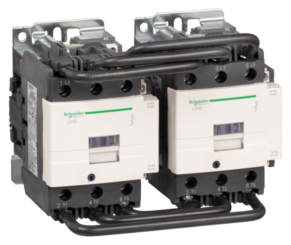 КОНТАКТОР РЕВЕРС. D 3Р, 80 A, НО+НЗ, 230V 50/60 ГЦ, ЗАЖИМ ПОД ВИНТ,