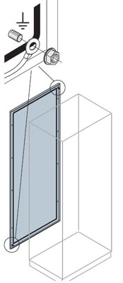 ABB EP2212K Стенка шкафа задняя 2200x1200мм ВхШ