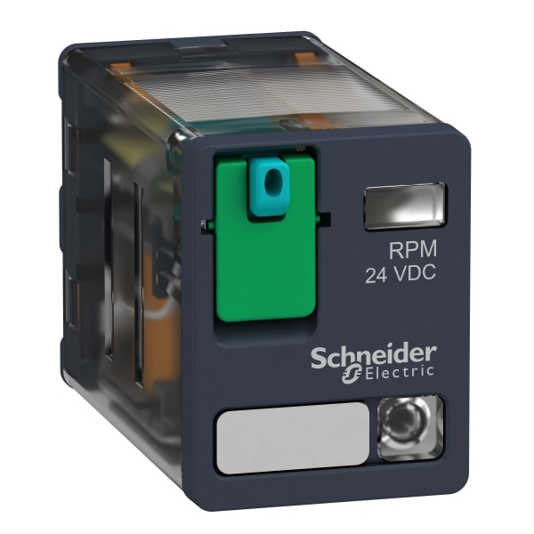 Schneider Electric RPM22BD РЕЛЕ 2CO СВЕТОДИОД 24В ПОСТ ТОКА