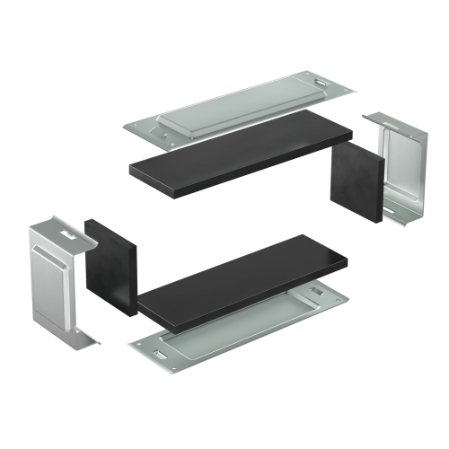 DKC SIP01050 Комплект для обеспечения степени защиты IP44 в местах соединения секций лотков  500х100