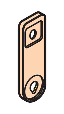 ABB 1SL0342A00 Набор для настенного монтажа для шкафа GEMINI