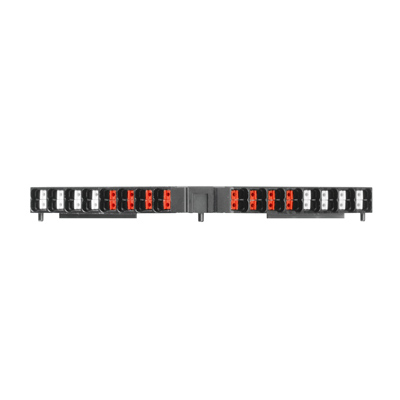 Weidmuller 1173740000 PRV 8 SW 35X15 RT/WS Исполнение: P-серия, Распределительные клеммы, Расчетное сечение: 1.5 мм.кв, Количество уровней: 8, Количество соединений: 32, Цвет: черный, Цвет элементов управления: красный-белый, TS 35 x 15