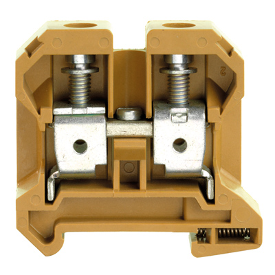 Weidmuller 608320000 SAK 35N/35/IK KRG Исполнение: SAK-серия, Проходная клемма, Расчетное сечение: 35 мм.кв, Винтовое соединение, Умеренно желтый