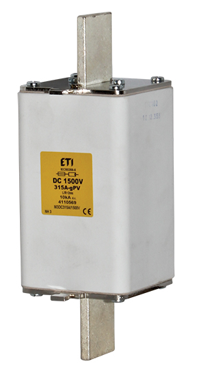 ETI Предохранитель NH-3L gPV 315A 1500V DC (L/R=2ms) (арт.4110569)