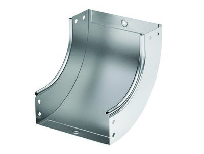 DKC 36684KZL Угол CS 90 вертикальный внутр. 90° 200/80 в комплекте с крепежнымиэлементами и соединительными пласт