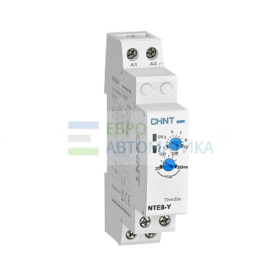 CHINT 587379 Реле времени NTE8-10Y (выдержка времени звезда/треугольник) 1-10с, 2 НО, AC110-240В (R)