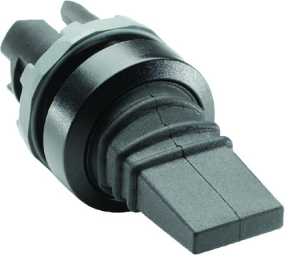 ABB 1SFA611301R3006 Переключатель-тумблер MTS2-30B черный 3-х позиционный вертикального исполнения с возвратом в среднее положение