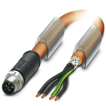 Phoenix contact 1424245 SAC-4P-M12MSS/ 5,0-PUR PE SH Силовой кабель