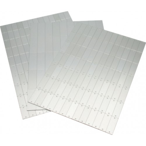 KLEMSAN 808108 Маркировка алюминиевая KLM-ALU 40X15 S SL RND 2X2,5MM MS 1