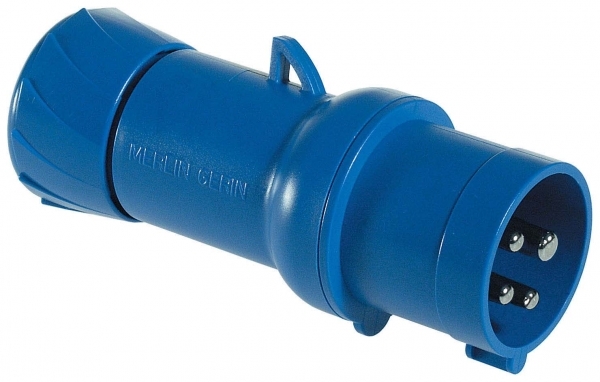 КАБ ВИЛКА БЫСТР 32А 3P-N-E 200-250 IP44