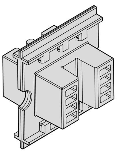 ABB 1STQ007426A0000 Держатель шины медной L=50мм (24шт)