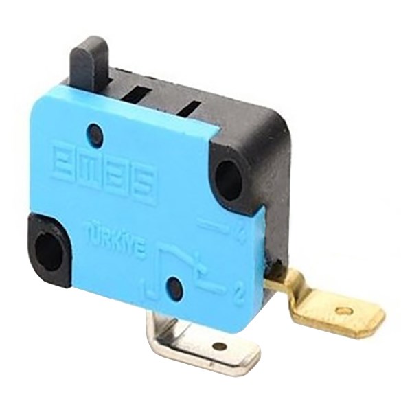 MK1PUP10G Микро-выключатель 10 A, 250 V AC без лапки