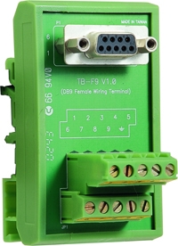 MOXA Переходник TB-F9 DB9 female DIN-Rail Wiring Terminal