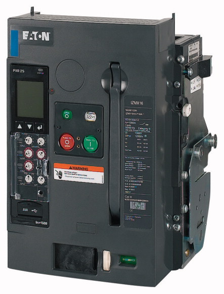Circuit-breaker, 3 pole, 1000 A, 66 kA, P measurement, IEC, Withdrawable (IZMX16H3-P10W-1)