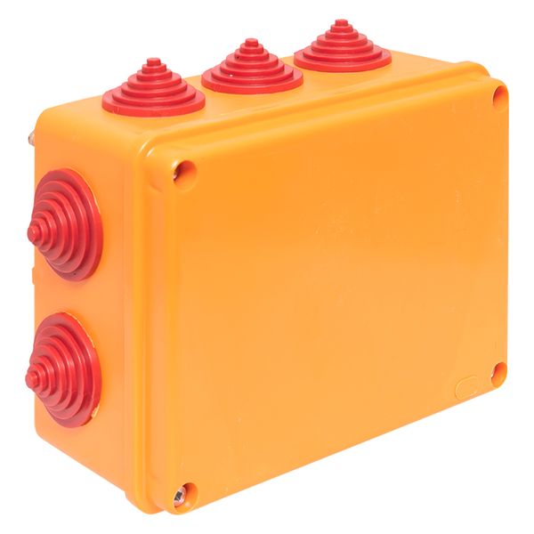 EKF plc-kmrf-190-20-04 Коробка огнестойкая E90 190х140х70мм, с клеммником 20 полюсов 0,5-4 мм2 IP55 EKF