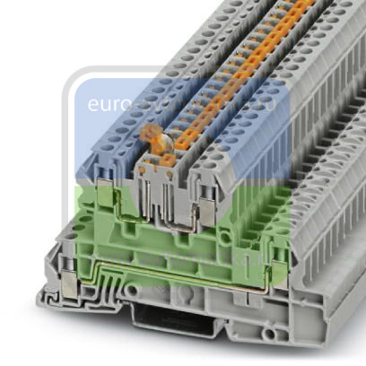 Phoenix contact 3076023 UTI 2,5-L/LTB Монтажные многоярусные клеммы