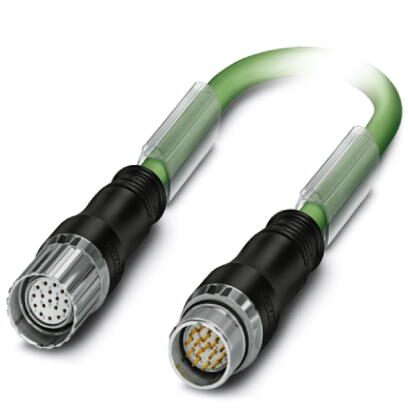 Phoenix contact 1619295 K-17-M23 M9/2,0-E01/M23 F8 Штекерный разъем, пластиковая заливка с обеих сторон