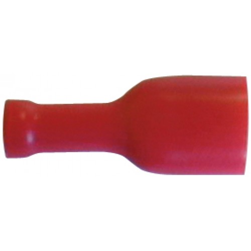 KLEMSAN 595010Z Наконечн. полн. изол. 0,5-1,5 мм.кв., плоский гнездовой, 2,8х0,8;  IKFD-1288