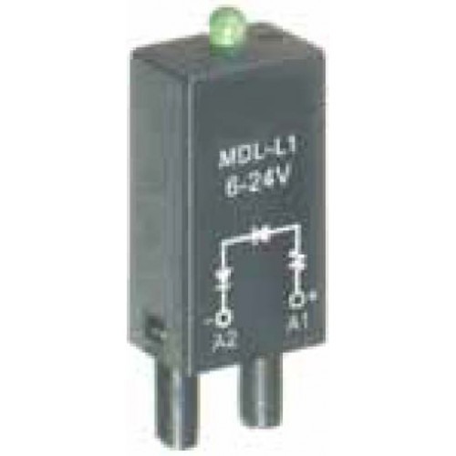 KLEMSAN 820442 MDL МОДУЛЬ - MDL-A/ML MODULE (LED+VARISTOR, 240VAC/DC)