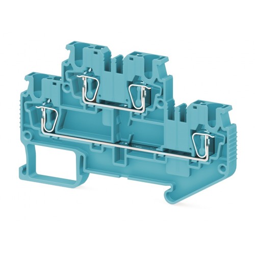 KLEMSAN 311351 Пружинная клемма серии SRD 2,5-2F (Синий)