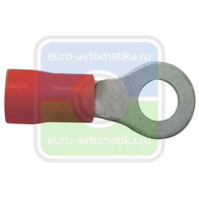 KLEMSAN 590011 Наконечн. изол. 0,5-1,5 мм.кв., "кольцо" M3,5;  KYK-351