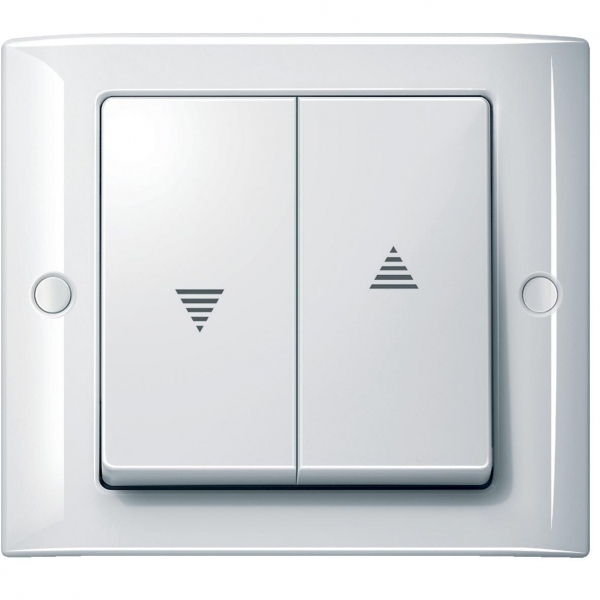 Schneider Electric MTN343419 MERTEN Aquadesign КЛАВИША для рольстаней, ПОЛ.БЕЛЫЙ