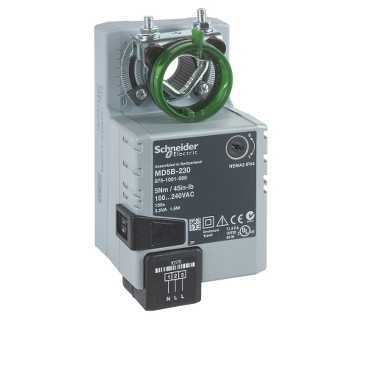 Schneider Electric 8751021000 Привод возд. заслонки MD20B-230, до 4м²,20Нм,пит.~230В,упр.2-поз/3-поз