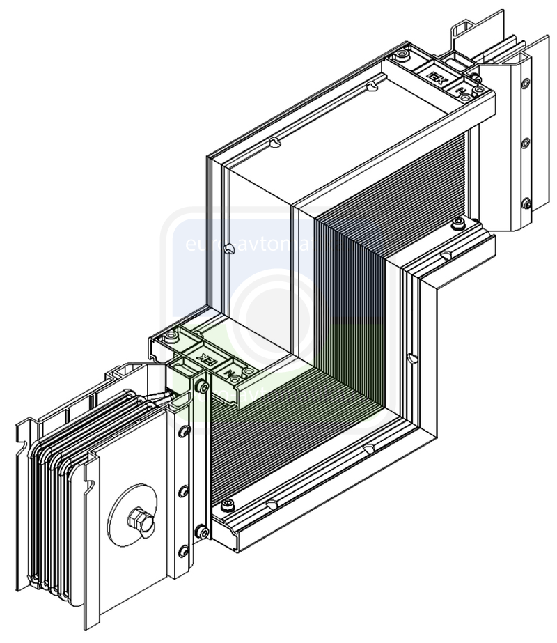 LB-3200A4-25-F-ZUF - Секция Z вверх н/2 3200А Al 3L+N+PER НК IP55 тран. IEK LB-3200A4-25-F-ZUF - Секция Z вверх н/2 3200А Al 3L+N+PER НК IP55 тран. IEK