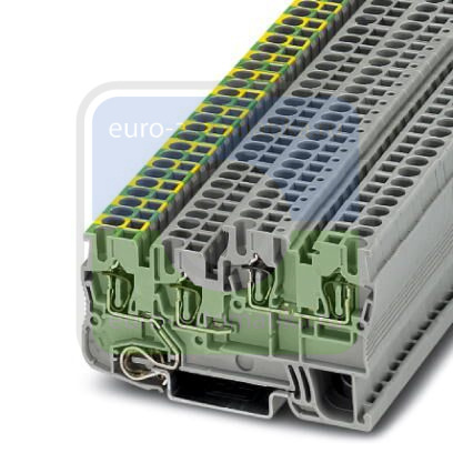 Phoenix contact 3209044 STIO 2,5/3-PE/B/L Заземляющие клеммы для выполнения проводки в зданиях