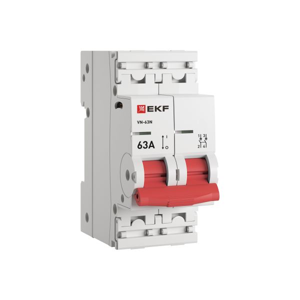 EKF S63263 Выключатель нагрузки 2P 63А ВН-63N EKF PROxima